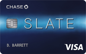 logo de Tarjeta de Crédito Chase Slate