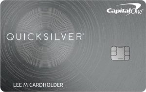 logo de Tarjeta de Crédito Quicksilver Rewards
