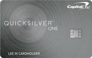 logo de Tarjeta de Crédito Quicksilver One Rewards