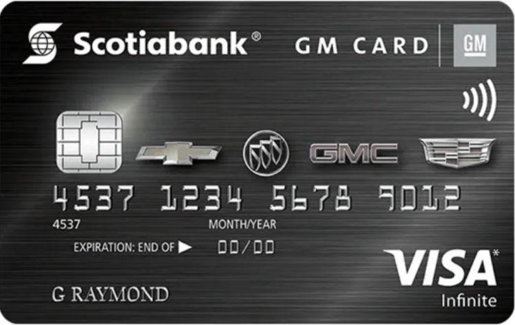 Scotiabank GM Visa Infinite Card