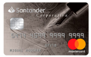 Tarjeta de Crédito Corporativa Santander