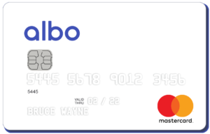 tarjeta de débito Albo
